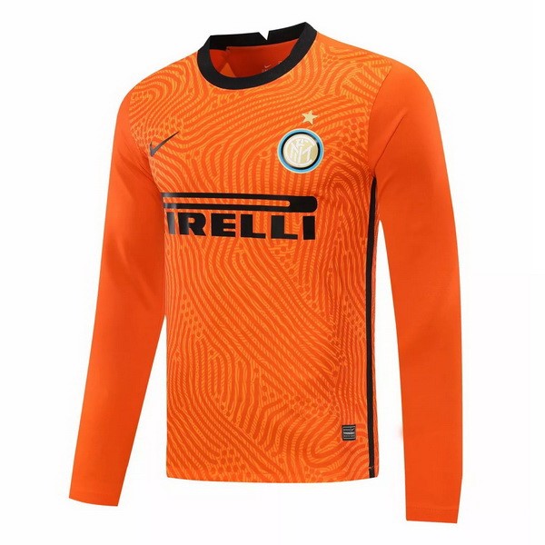 Maillot Football Inter Milan ML Gardien 2020-21 Orange